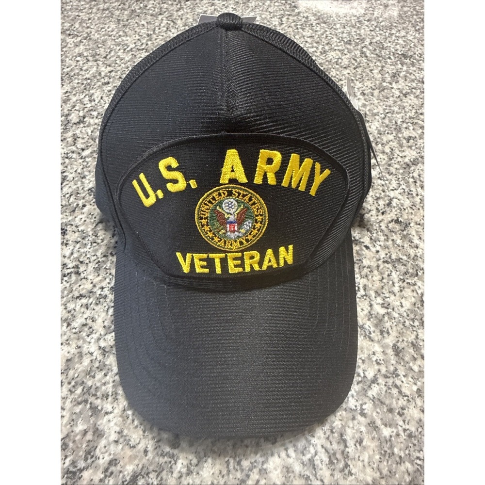 U.S. Army Veteran Cap‎ Adjustable Band Nwt